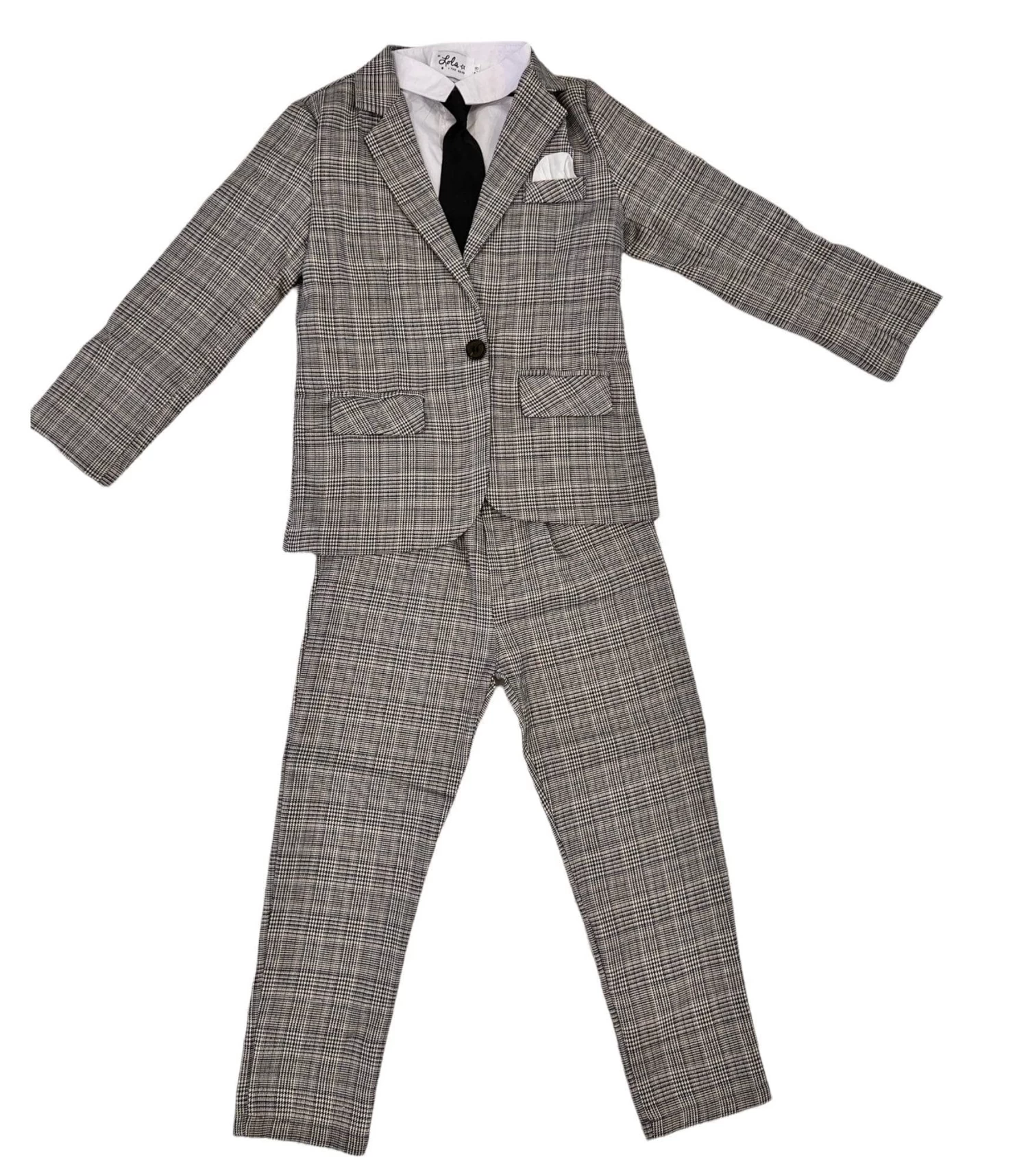 Gray Plaid Piece Suit 12 Gray Plaid Piece Suit - Image 10