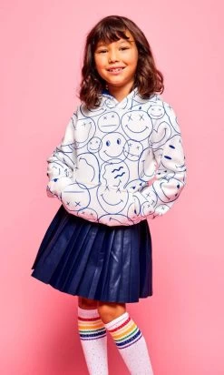 Happy Doodle Plush Lined Hoodie 13 Happy Doodle Plush Lined Hoodie -Lola + The Boys happy doodle plush lined hoodie lola the boys 29068372639846