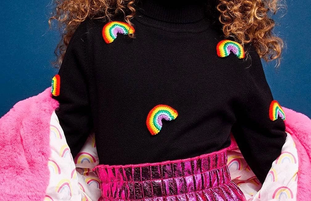 Happy Rainbow Turtleneck 4 Happy Rainbow Turtleneck - Image 2