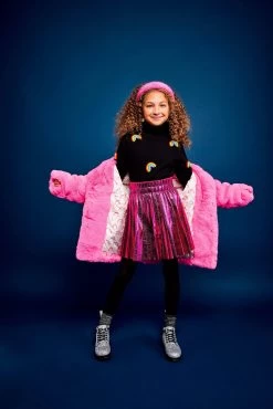 Happy Rainbow Turtleneck 10 Happy Rainbow Turtleneck -Lola + The Boys happy rainbow turtleneck lola the boys 29060197744742