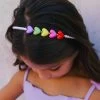 Hearts Pearls Headband -Lola + The Boys hearts pearls headband lola the boys 29686611804262