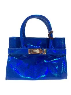 Hologram Mini Purse -Lola + The Boys hologram mini croc purse lola the boys 29605908250726