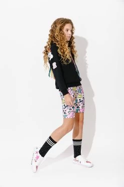 Women's Good Vibes Rainbow Hoodie -Lola + The Boys hoodie women s good vibes rainbow hoodie lola the boys 29626365280358