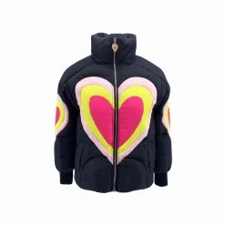 Electric Hearts Puffer -Lola + The Boys jacket electric hearts puffer lola the boys 29472358170726
