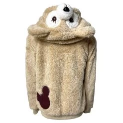 Plush Brown Bear Jacket -Lola + The Boys jackets bombers plush brown bear jacket lola the boys 28580571709542