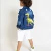 Rad Dinosaur Denim Jacket -Lola + The Boys jackets bombers rad dinosaur denim jacket lola the boys 28884816363622