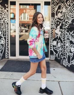 Tie Dye Denim Jacket