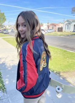 Tiger Flash Bomber -Lola + The Boys jackets bombers tiger flash bomber lola the boys 28328017789030