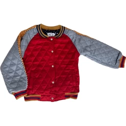 Tiger Quilted Bomber -Lola + The Boys jackets bombers tiger quilted bomber lola the boys 28925821026406