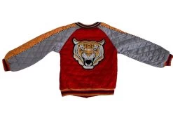 Tiger Quilted Bomber -Lola + The Boys jackets bombers tiger quilted bomber lola the boys 28925821157478
