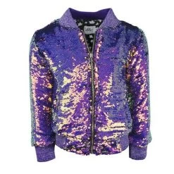Women's Magic Mermaid Sequin Bomber 9 Women's Magic Mermaid Sequin Bomber -Lola + The Boys jackets bombers women s magic mermaid sequin bomber lola the boys 28334823866470