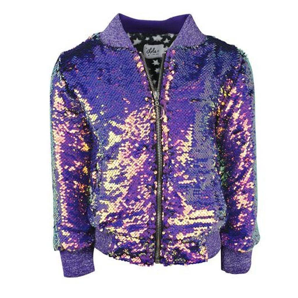 Women's Magic Mermaid Sequin Bomber 5 Women's Magic Mermaid Sequin Bomber - Image 3