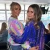 Women's Magic Mermaid Sequin Bomber -Lola + The Boys jackets bombers women s magic mermaid sequin bomber lola the boys 29628324085862