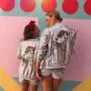 Women's Unicorn Sequin Bomber -Lola + The Boys jackets bombers women s unicorn sequin bomber lola the boys 29177234194534