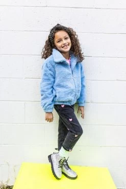 All Over Heart Jeans -Lola + The Boys jeans all over heart jeans lola the boys 28492152799334