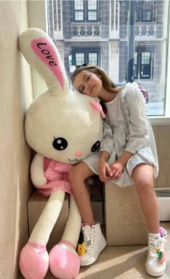 Jumbo Bunny Plushie Doll