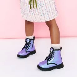Lavender Sequin Boots -Lola + The Boys lavender sequin boots lola the boys 29466172522598