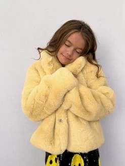Little Miss Sunshine Faux Fur Jacket 16 Little Miss Sunshine Faux Fur Jacket -Lola + The Boys little miss sunshine faux fur jacket lola the boys 29311525322854