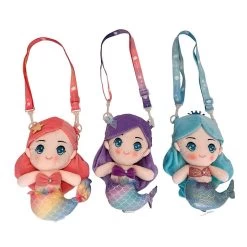 Mermaid Doll Crossbody Purse -Lola + The Boys mermaid doll crossbody purse lola the boys 28747250761830