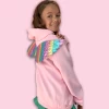 Metallic Angel Wings Hoodie 1 Metallic Angel Wings Hoodie -Lola + The Boys metallic angel wings hoodie lola the boys 29092168761446
