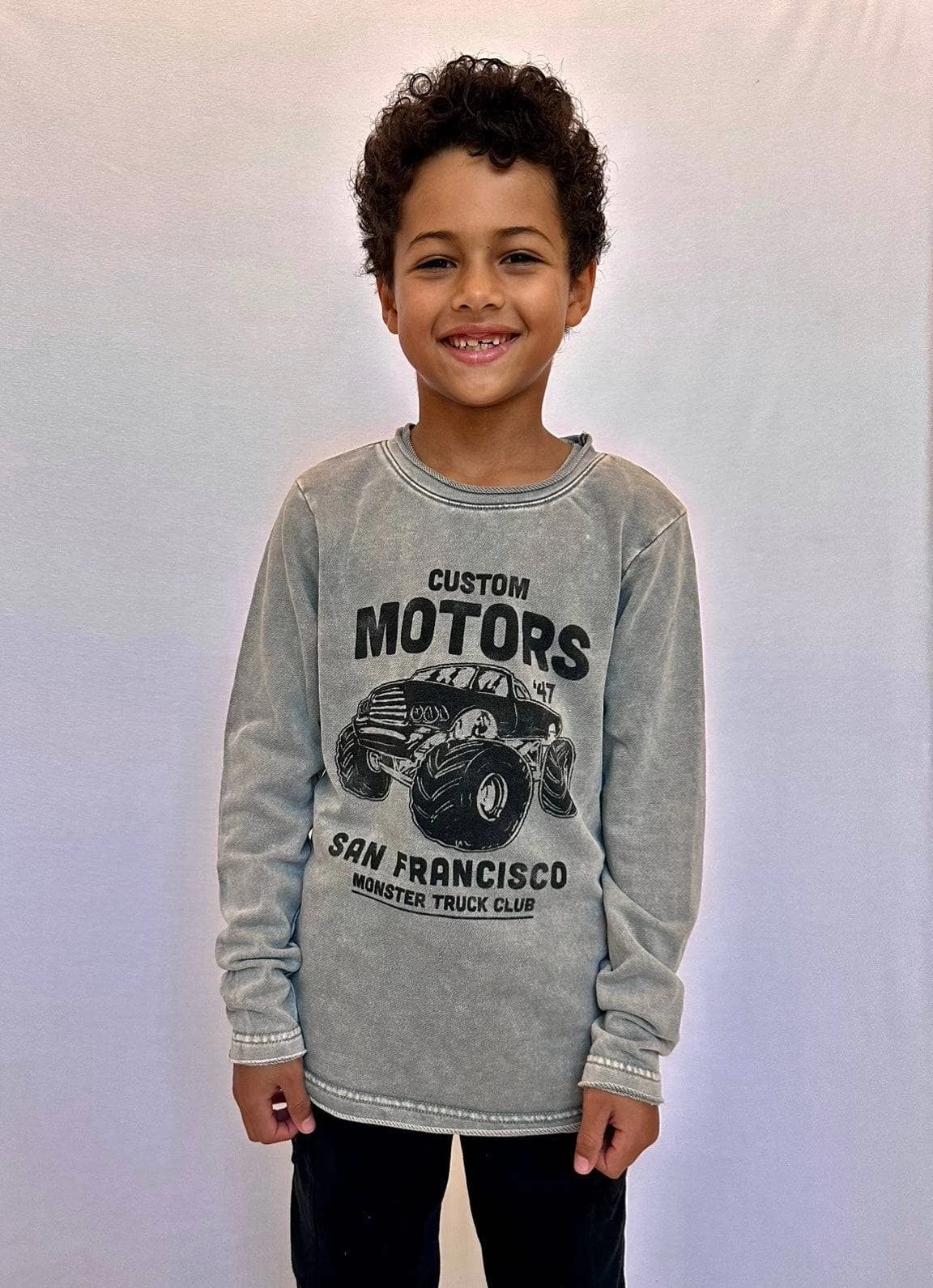 Motors Truck Sweatshirt 4 Motors Truck Sweatshirt - Image 2