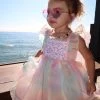 Ombre Butterfly Wing Dress -Lola + The Boys ombre butterfly wing dress lola the boys 29541240242278