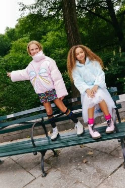 Butterfly Magic Crystal Puffer -Lola + The Boys outerwear butterly magic crystal puffer lola the boys 29649674600550