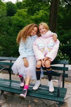 Butterfly Magic Crystal Puffer -Lola + The Boys outerwear butterly magic crystal puffer lola the boys 29649674633318