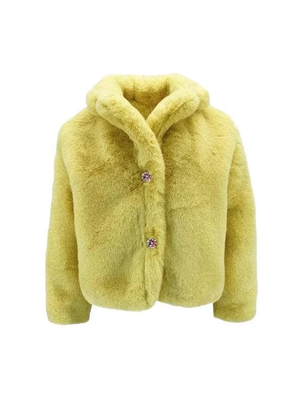 Little Miss Sunshine Faux Fur Jacket 11 Little Miss Sunshine Faux Fur Jacket - Image 9