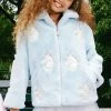 Sky Unicorn Faux Fur Coat -Lola + The Boys outerwear sky unicorn faux fur coat lola the boys 29648527786086