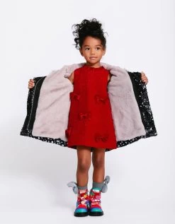 Sequin Faux Fur Parka -Lola + The Boys parkas furs sequin faux fur parka lola the boys 29472677036134