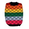 Pucci Rainbow Woof Sweater -Lola + The Boys pucci rainbow woof sweater lola the boys 29223634337894