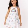 Rainbow Bright Sundress 2 Rainbow Bright Sundress -Lola + The Boys rainbow bright sundress lola the boys 29536982237286