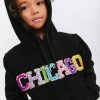 Rainbow Gem Chicago Hoodie -Lola + The Boys rainbow gem chicago hoodie lola the boys 29456254533734