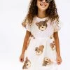 Sequin Bear Dress -Lola + The Boys sequin bear dress preorder ships 10 5 lola the boys 29145221038182