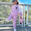 Ace Of Hearts Pink Jogger Set -Lola + The Boys set ace of hearts pink jogger set lola the boys 29508379902054