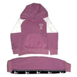Ace Of Hearts Pink Jogger Set -Lola + The Boys set ace of hearts pink trackset lola the boys 28580116856934