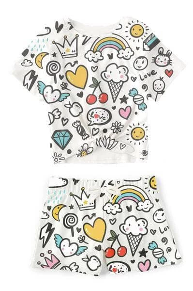 Doodle Sticker Set 5 Doodle Sticker Set - Image 3