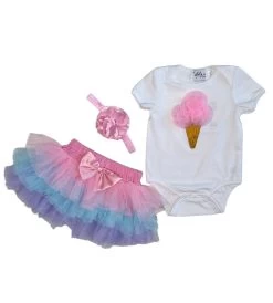 Ice Cream Princess Tutu Set 7 Ice Cream Princess Tutu Set -Lola + The Boys set ice cream princess tutu set lola the boys 29636253319270