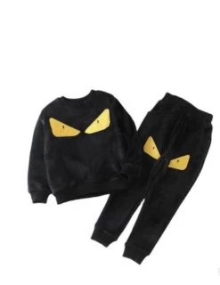 Monster Eyes Track Set -Lola + The Boys set monster jogger set lola the boys 15549232611430