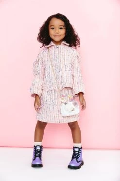 Pink Coco Sequin Tweed Suit -Lola + The Boys set pink coco sequin tweed suit lola the boys 29466171506790
