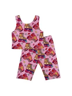 Roller Girl Athletic Short Set 15 Roller Girl Athletic Short Set -Lola + The Boys set roller girl athletic short set lola the boys 29613237010534