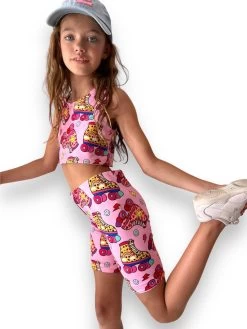 Roller Girl Athletic Short Set 17 Roller Girl Athletic Short Set -Lola + The Boys set roller girl athletic short set lola the boys 29613244055654
