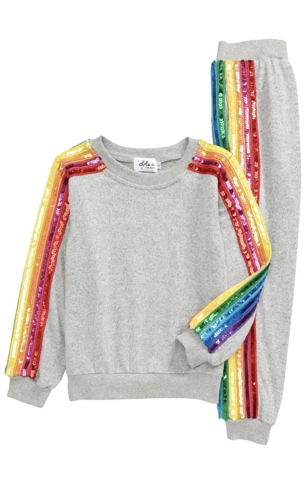 Sequin Rainbow Tracksuit Set 6 Sequin Rainbow Tracksuit Set - Image 4