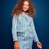 Sky Blue Coco Sequin Suit -Lola + The Boys set sky blue coco sequin suit lola the boys 29416711880806