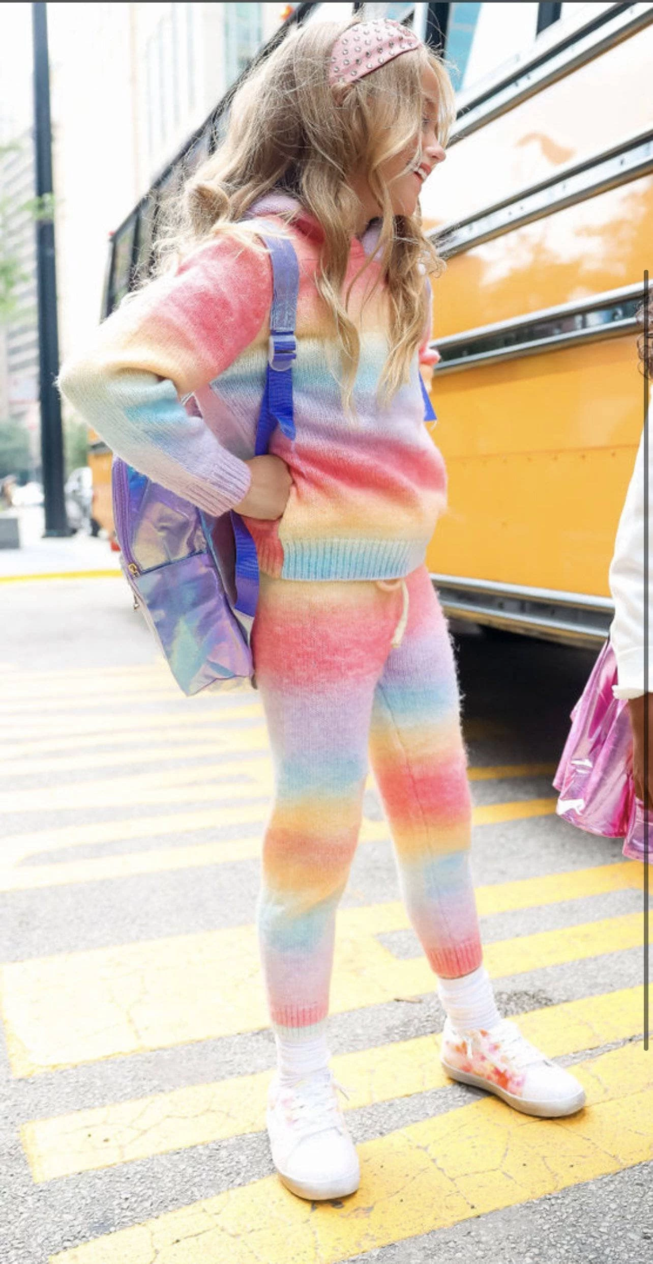 Sunset Knit Hoodie And Pants Set 10 Sunset Knit Hoodie And Pants Set - Image 8