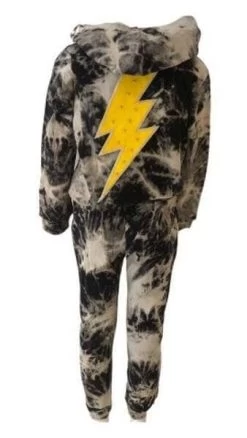 Thunder Bolt Tie Dye Jogger Set -Lola + The Boys set thunder bolt tie dye jogger set preorder ships 10 30 lola the boys 28441832751206