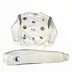 Varsity Patch Jogger Set -Lola + The Boys set varsity patch jogger set lola the boys 28616513650790