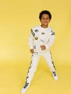 Varsity Patch Jogger Set -Lola + The Boys set varsity patch jogger set lola the boys 28837698568294