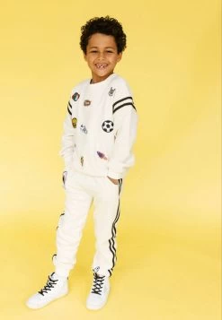 Varsity Patch Jogger Set -Lola + The Boys set varsity patch jogger set lola the boys 28837698994278